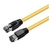 Microconnect MC-SFTP8010Y câble de réseau Jaune 10 m Cat8.1 S/FTP (S-STP)