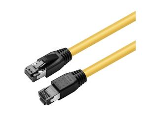 Microconnect MC-SFTP8015Y câble de réseau Jaune 1,5 m Cat8.1 S/FTP (S-STP)