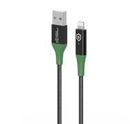 Microconnect MC-SMART USB A-L-2 câble Lightning 2 m Noir, Vert