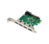 MicroConnect - Adaptateur USB - PCIe 2.0 - USB 3.0 x 3 + USB 3.0 (interne)