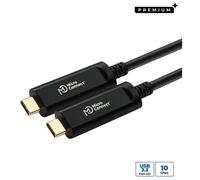 Microconnect MC-USB3.1CC10OP câble USB USB 3.2 Gen 2 (3.1 Gen 2) 10 m USB C Noir
