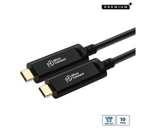 Microconnect MC-USB3.1CC10OP câble USB USB 3.2 Gen 2 (3.1 Gen 2) 10 m USB C Noir