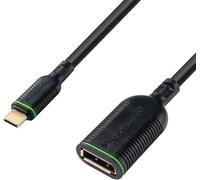 Microconnect MC-USBCDP-A Adaptateur de câble vidéo 0,2 m USB Type-C DisplayPort Noir (MC-USBCDP-A)