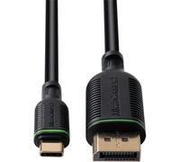 Microconnect MC-USBCDP1 Adaptateur de câble vidéo 1 m USB Type-C DisplayPort Noir (MC-USBCDP1)