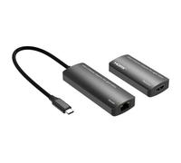 Microconnect MC-USBCHDMIEXT-30M extension audio/video Argent