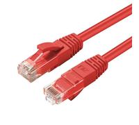 Microconnect MC-UTP6A0015R câble de réseau Rouge 0,15 m Cat6a U/UTP (UTP)