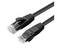 Microconnect MC-UTP6A0025S câble de réseau Noir 0,25 m Cat6a U/UTP (UTP)