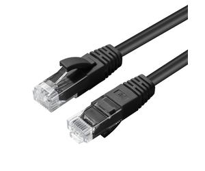 Microconnect MC-UTP6A0025S câble de réseau Noir 0,25 m Cat6a U/UTP (UTP)
