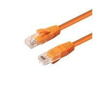 Microconnect MC-UTP6A01O câble de réseau Orange 1 m Cat6a U/UTP (UTP)