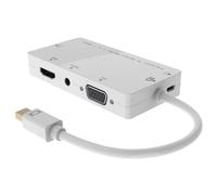 MicroConnect Adaptateur Mini DP vers DVI/HDMI/VGA/Audio