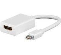 Microconnect MDPHDMI Adapter de câble de vidéo 0,15 m Mini DisplayPort HDMI White