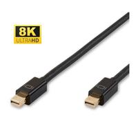 Microconnect MDPMDP1BV1.4 câble DisplayPort 1 m Mini DisplayPort Noir