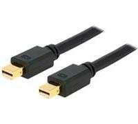 Microconnect MDPMDP1BV1.4 DisplayPort Cable 1 m Mini DisplayPort Black - Câble DisplayPort (1 m, Mini DisplayPort, Mini DisplayPort, mâle, mâle, or)