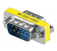 Microconnect MOD99 changeur de genre de câble DB9 Bleu