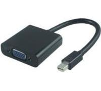 Microconnect - Mini displayport-vga Mini displayport vga (d-Sub) Noir - Adaptateur de câble vidéo (Mini displayport, vga (d-Sub), mâle, femelle, noir)