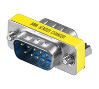 Microconnect MOD99 changeur de genre de câble DB9 Bleu