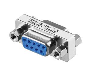 Microconnect MOD9F9F changeur de genre de câble DB9 Bleu