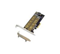 MicroConnect Modèle du produit : PCIe x4 M.2 Key NMVe SSD Adapter
