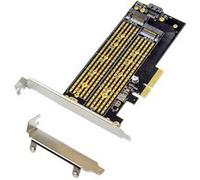 MicroConnect Modèle du produit : PCIe x4 M.2 Key NMVe SSD Adapter G