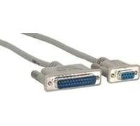 MicroConnect ModemCable DB9-DB25 (3M) câble de réseau Gris - Câbles de réseau (3 m, Gris)