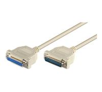 Microconnect MODGR3 câble Série Blanc 3 m DB-25