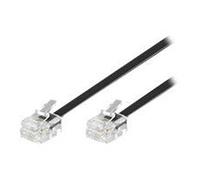 MicroConnect Modular - Câble de téléphone - RJ-11 (M) pour RJ-11 (M) - 15 m - plat