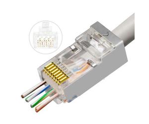 MicroConnect - Modular EZ Plug RJ45 CAT6a - Prise RJ45 & accessoires