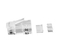 MicroConnect Modular Plug - Connecteur de réseau - RJ-45 (M) - non blindé - CAT 6 - solide, bloqué (pack de 10)