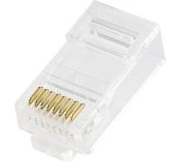 MicroConnect Modular RJ45 Cat6 UTP Easy Connector 100pcs (CON6UTPE)