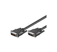 MicroConnect MONCCS2 Câble DVI Noir