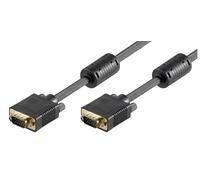 MicroConnect MONGG2FB Câble VGA Noir