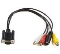 Microconnect MONGGSV Câble 0.3 m Noir