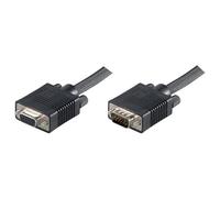 Microconnect MONGH10B câble VGA 10 m VGA (D-Sub) Noir