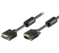 Microconnect MONGH20FB 20m VGA (D-Sub) VGA (D-Sub) Noir câble VGA - Câbles VGA (20 m, VGA (D-Sub), VGA (D-Sub), Mâle, Femelle, Or)