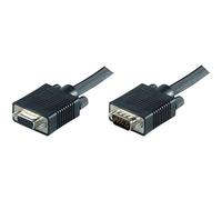Microconnect MONGH5B câble VGA 5 m VGA (D-Sub) Noir