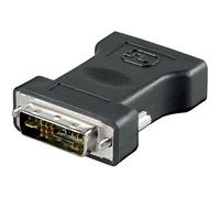 Microconnect MONJK changeur de genre de câble DVI-I VGA Noir