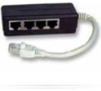 Microconnect MPK440 RJ45 4xRJ45 Noir Adaptateur/interface de câble (MPK440)