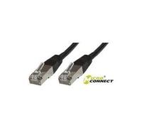 MicroConnect - Netzwerkkabel - RJ-45 (M) zu RJ-45 (M) - 20,0m - SFTP, PiMF - CAT 6 - halogenfrei, verseilt - Schwarz (SSTP620S)