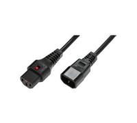 Microconnect PC1070 câble électrique Noir 4 m Coupleur C14 Coupleur C13