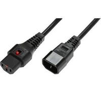 Microconnect PC1071 Câble d'alimentation Noir 5 m Coupleur C14 Coupleur C13 (PC1071)