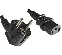 Microconnect PE010418LSZH câble électrique Noir 1,8 m CEE7/7 Coupleur C13 - Cables électriques (1,8 m, Male connector / Female connector, CEE7/7, Coupleur C13, Noir)