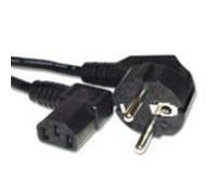 Microconnect PE010530 Cordon 3 m Male Connector/Female Connector CEE7/7 C13 Coupler Noir