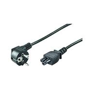 MicroConnect - Câble d'alimentation - IEC 60320 C5 pour CEE 7/7 (M) incliné - 1.8 m - noir Noir