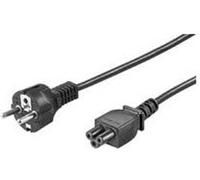 MicroConnect - Câble d'alimentation - IEC 60320 C5 pour CEE 7/7 (M) - 1.8 m - noir