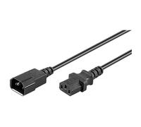Microconnect PE040620 câble électrique Noir 2 m Coupleur C13 Coupleur C14