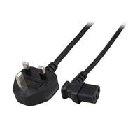 Microconnect PE090420A câble électrique Noir 2 m Prise d'alimentation type G Coupleur C13