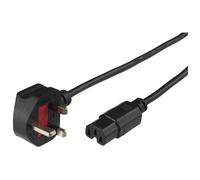 MicroConnect Câble d'alimentation PE090420C15 BS1363 (M) C15 2 m Noir - R.-U. et Irlande du Nord