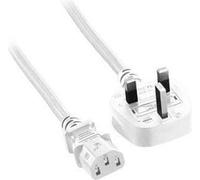 MicroConnect PE090420W Câble de transmission White 2 m G mâle C13 femelle