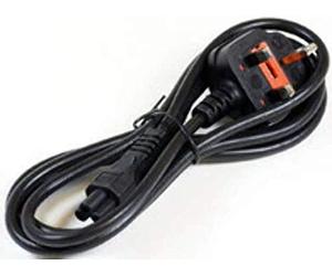 Microconnect PE090818 câble électrique Noir 2 m Prise d'alimentation type G Coupleur C5 - Cables électriques (2 m, Male connector / Female connector, Prise d'alimentation type G, Coupleur C5, Noir)