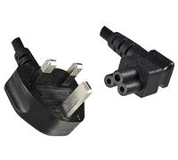 Microconnect PE090850 câble électrique Noir 5 m Coupleur C5 - Cables électriques (5 m, Male connector / Female connector, Coupleur C5, Noir)